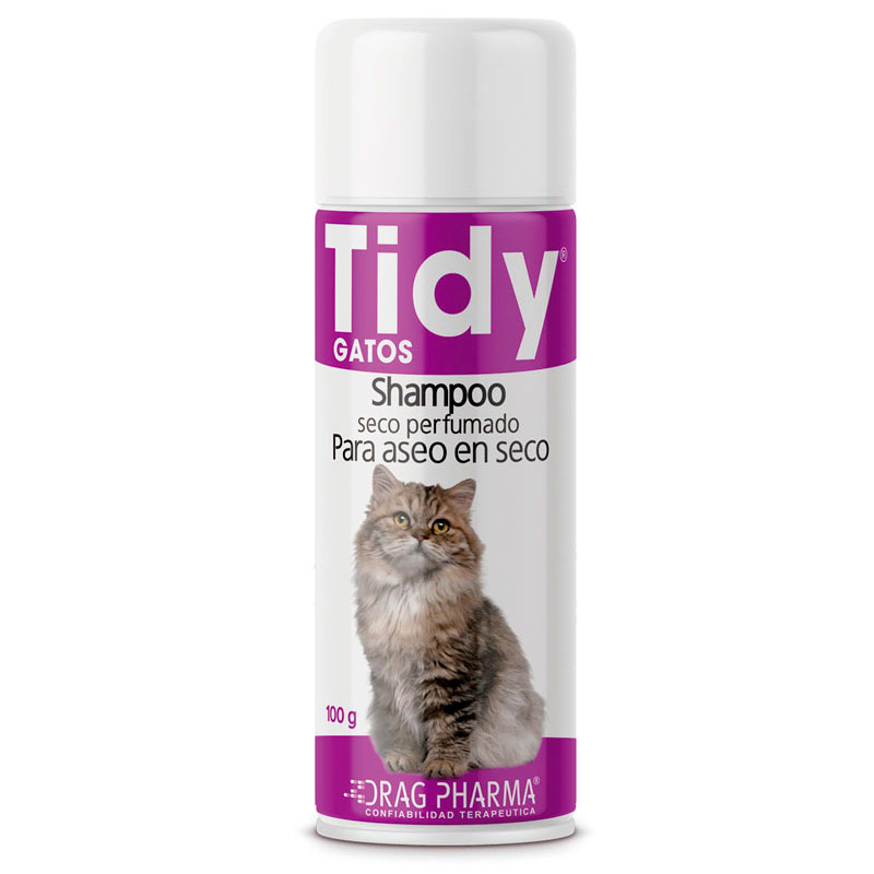 Tidy Gatos Shampoo Polvo