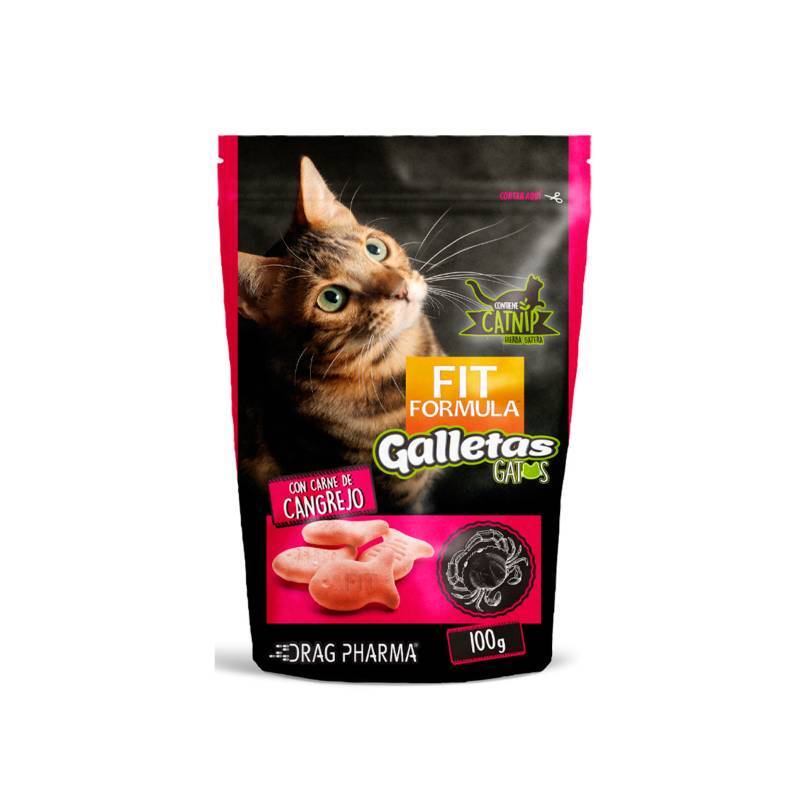 Fit Fórmula Galletas Cangrejo con Catnip