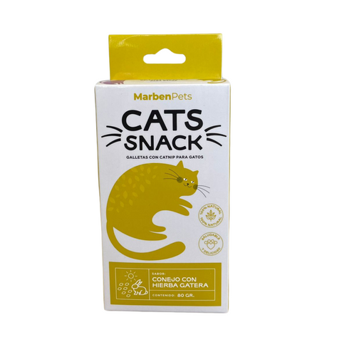 Galleta Cats Snack Conejo & Hierba Gatera (CK1028)