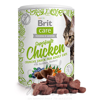 Snack Brit Cat Super Fruits Chicken