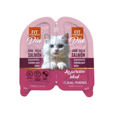 Snack para Gato Fit Formula Duo Atún Pollo Salmón