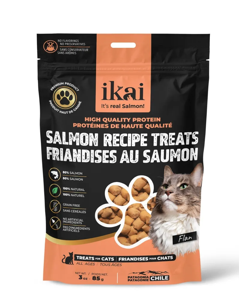 Snack Ikai Gato Horneados De Salmon