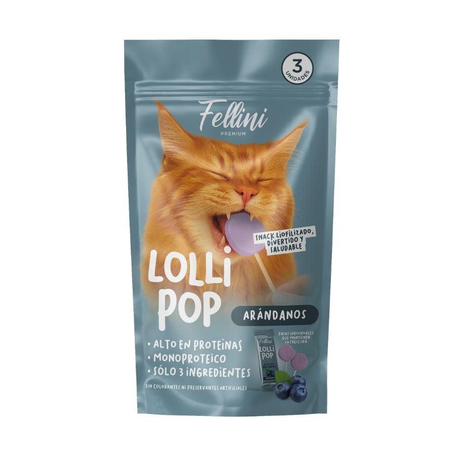 Snack Fellini Lollipop Arandano 3 Uni