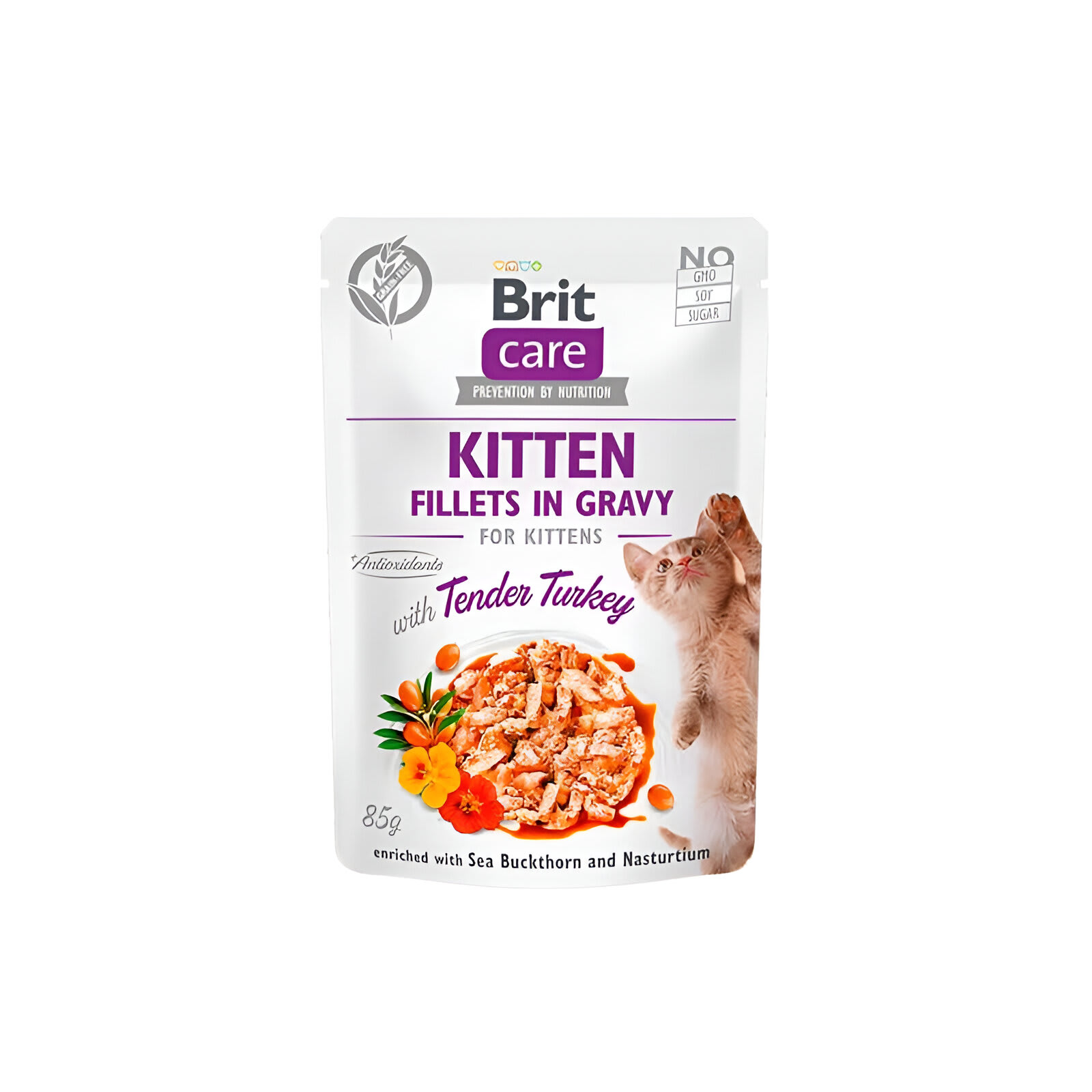 Sachet Gato Brit Care Kitten Turkey