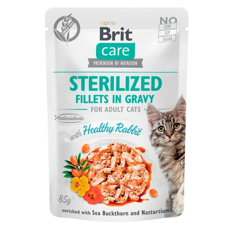 Sachet Gato Brit Care Sterilized Rabbit