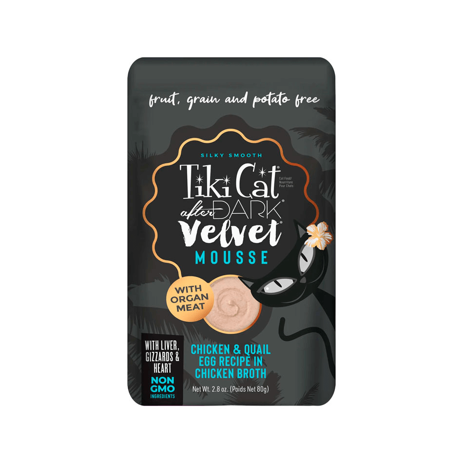 Sachet Tiki Cat After Dark Mousse Chicken y Quail