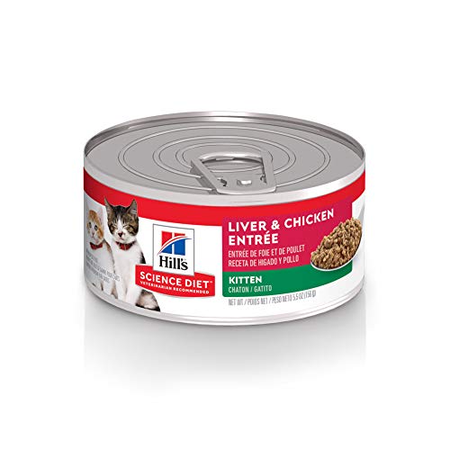 Hills Feline Lata Kitten Liver y Chicken 5,50 Oz