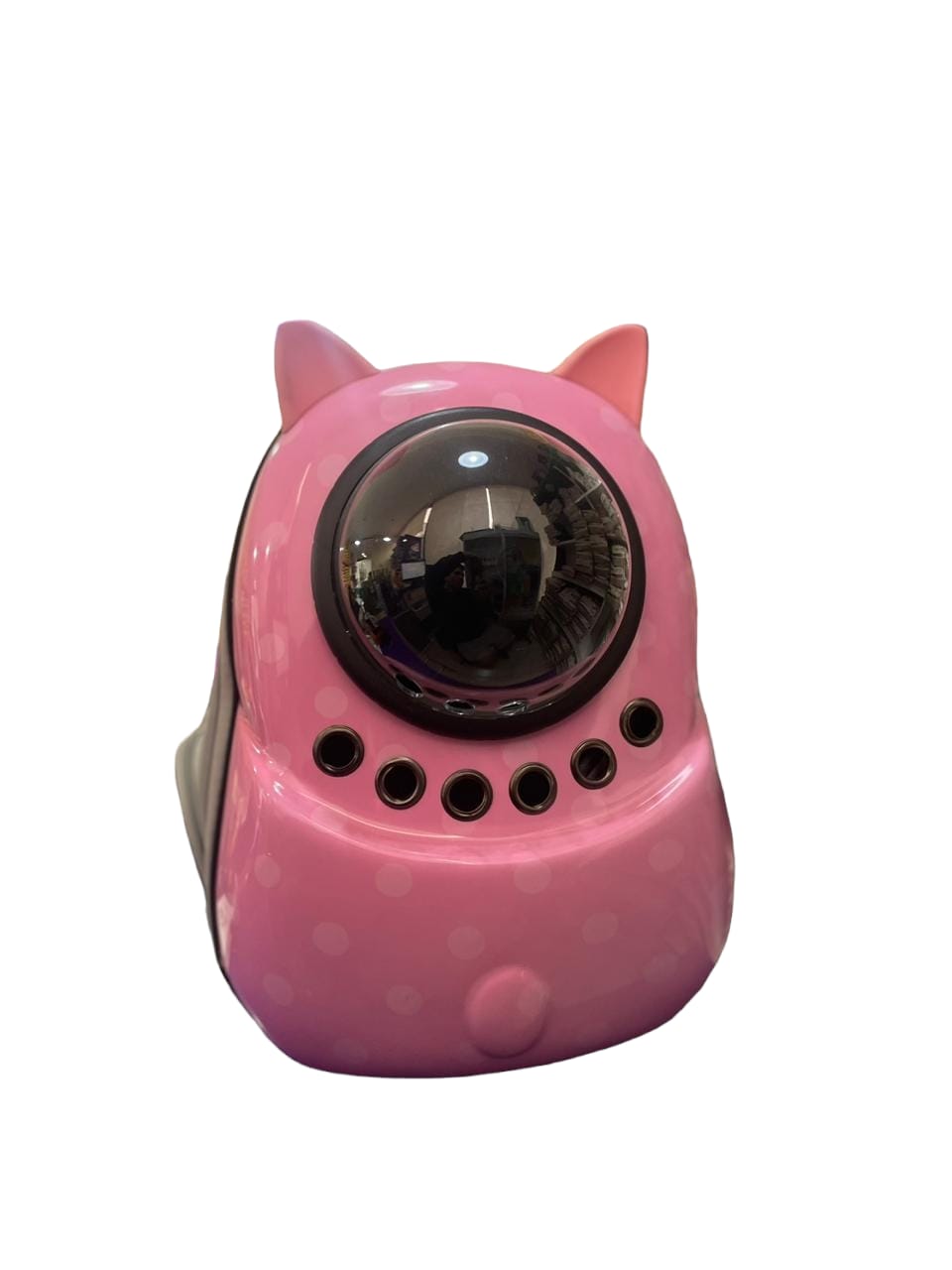 Mochila Transportadora Diseño Orejas Gatito Rosa (XR164)