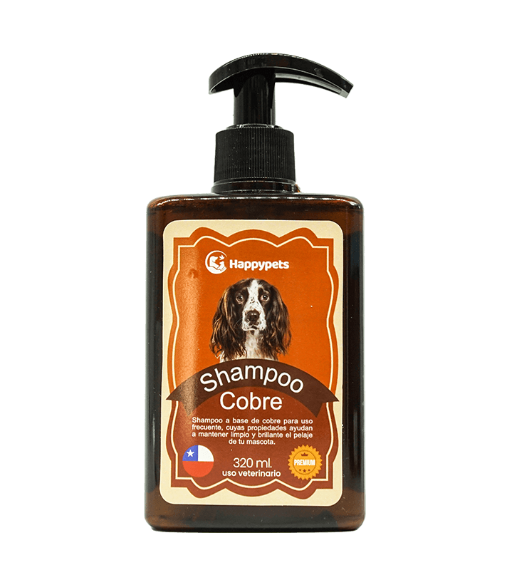 Shampoo Happy Pets Cobre
