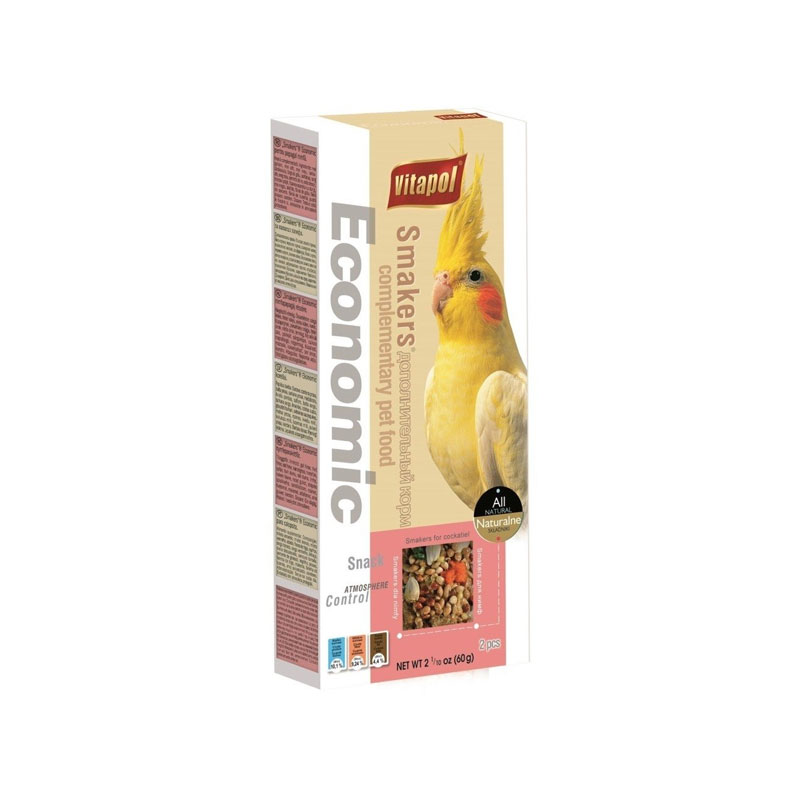 Barra de Semillas Smakers Economic para Ninfas (Cockatiel) – ZVP-2256
