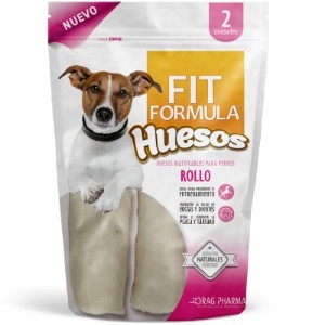 Snack Perro Fit Formula Rollo Huesos 2 Unidades