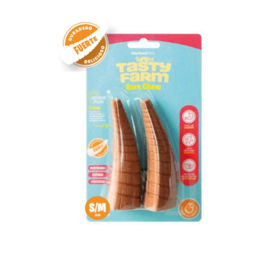 Snack para Perros Tasty Farm Masticable Soporte Colágeno (TFHC04)S-M