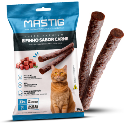Snack Mastig Gato Bifito Carne