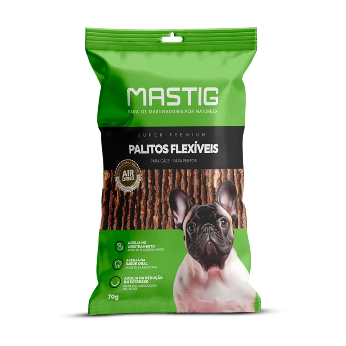 Snack Mastig Perro Palito Flexible Tocino