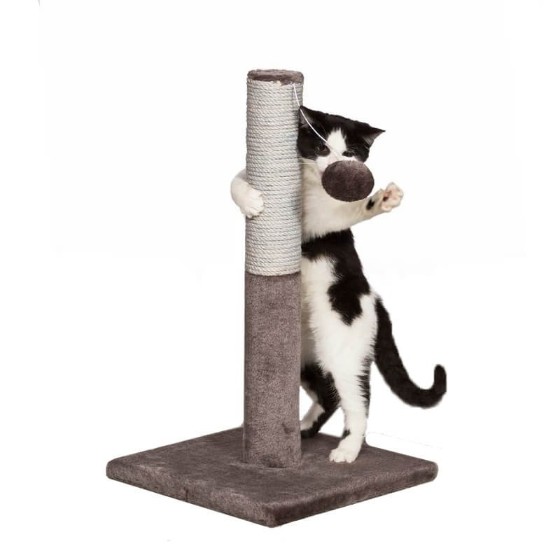 Rascador para Gato Tubo con Juguete