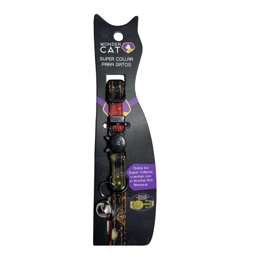 Collar Mascotas Seguro Antiahorque Galaxia (VM025)