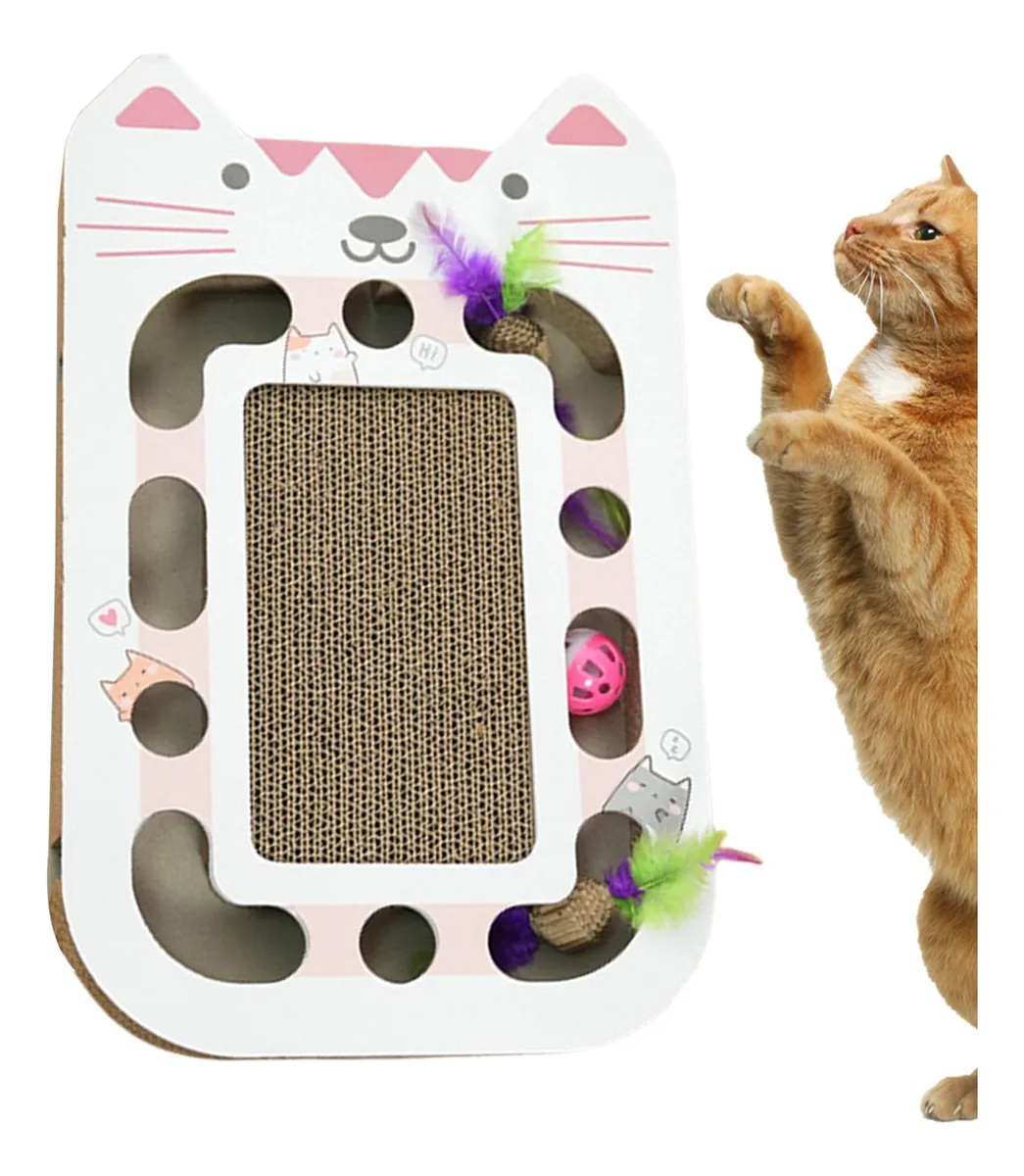 Rascador para Gatos con Pelotas x5cm (YAT002)