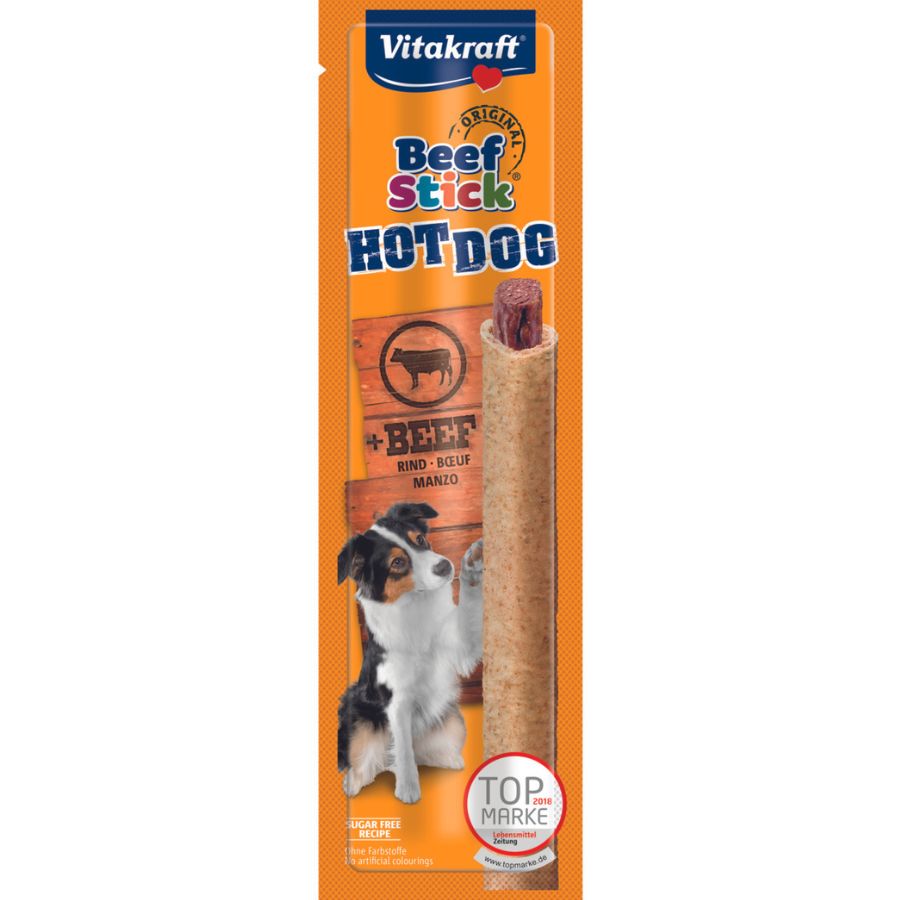 Snack para Perro Vitakraft Beef Stick Hot Dog Unidad