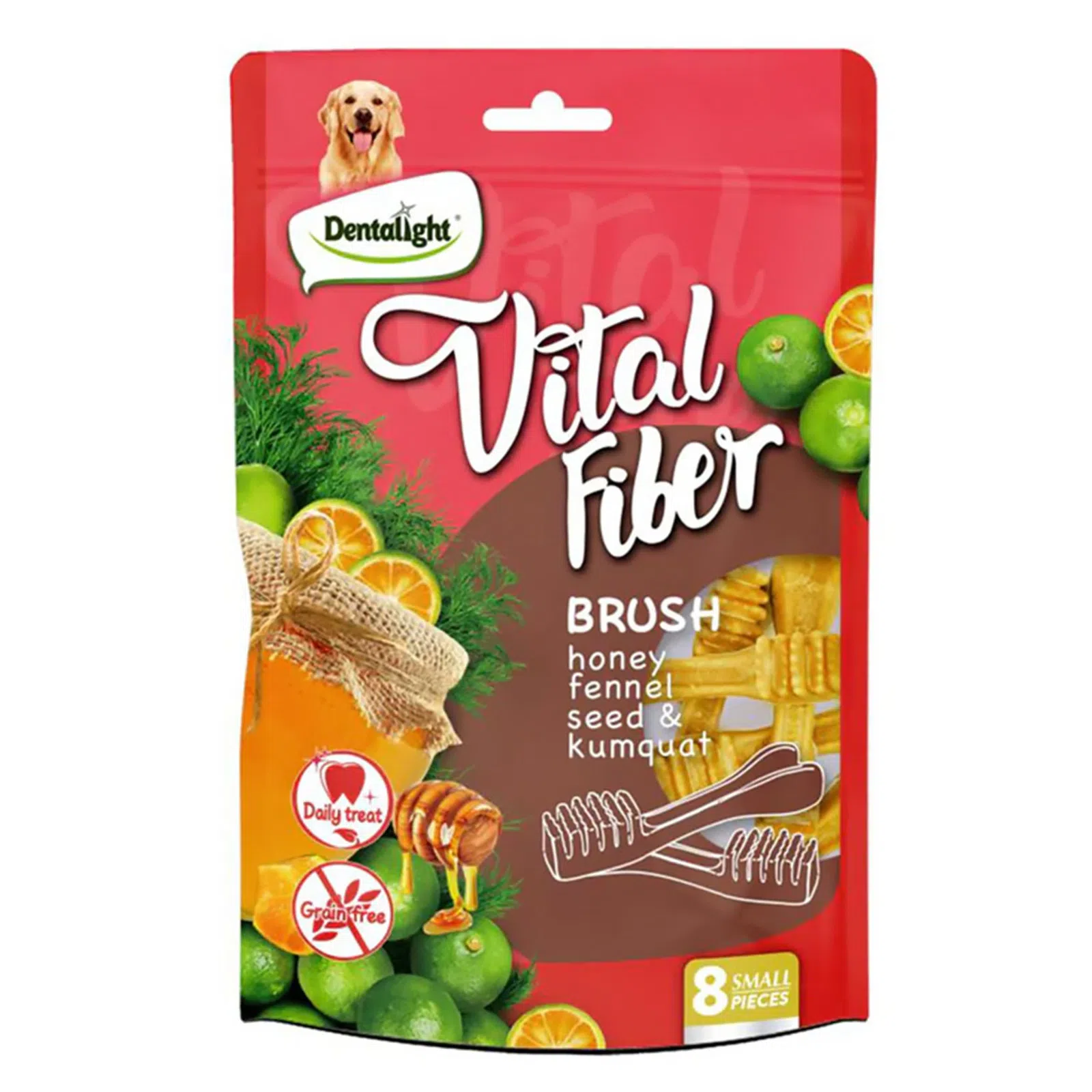 Snack Vital Fiber Brish Honey (Miel y Frutas)