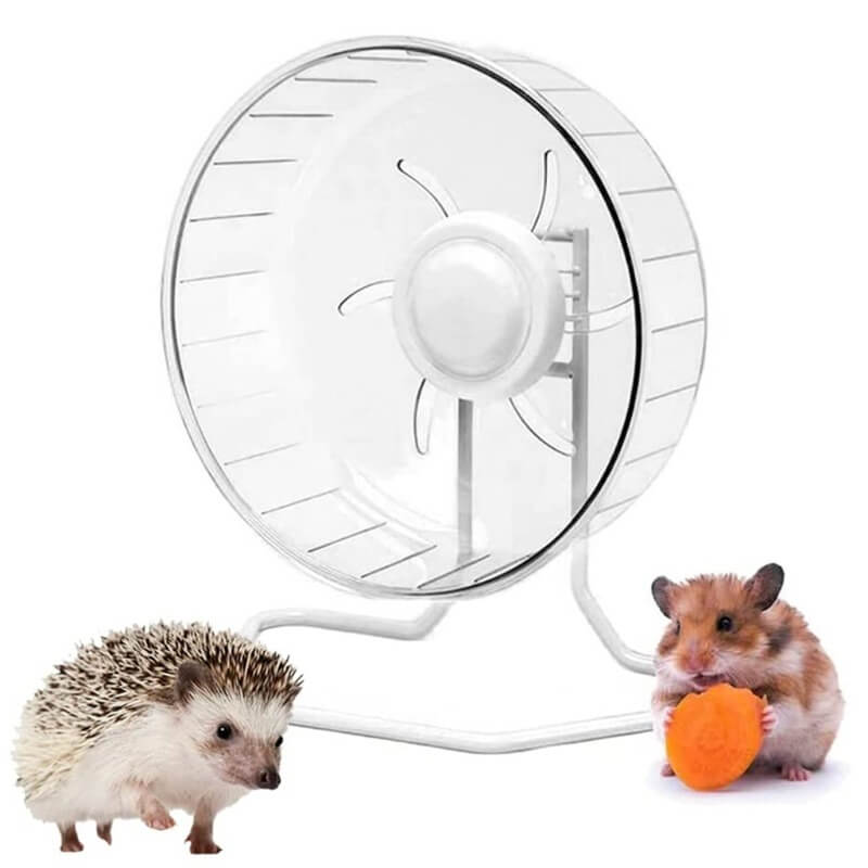 Rueda Plástica con Base Hamster 19cm