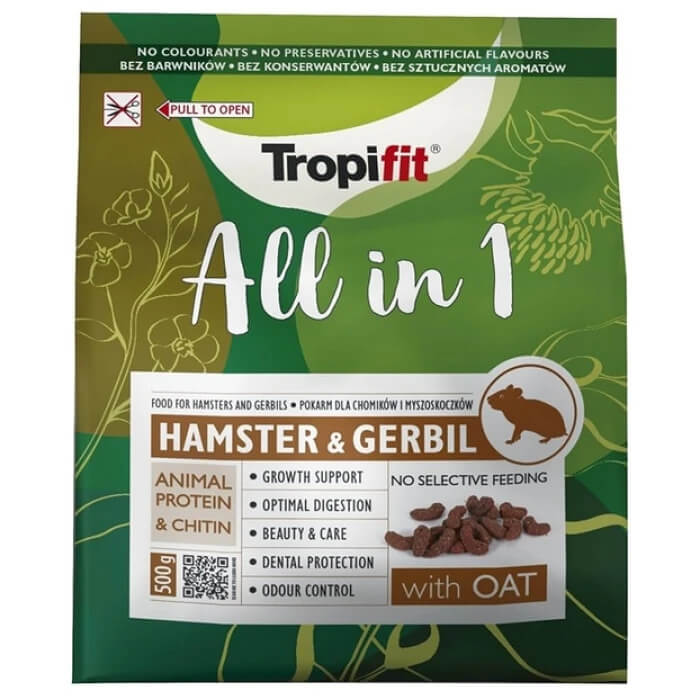 Tropifit All in 1 – Alimento Completo para Hámsters y Jerbos