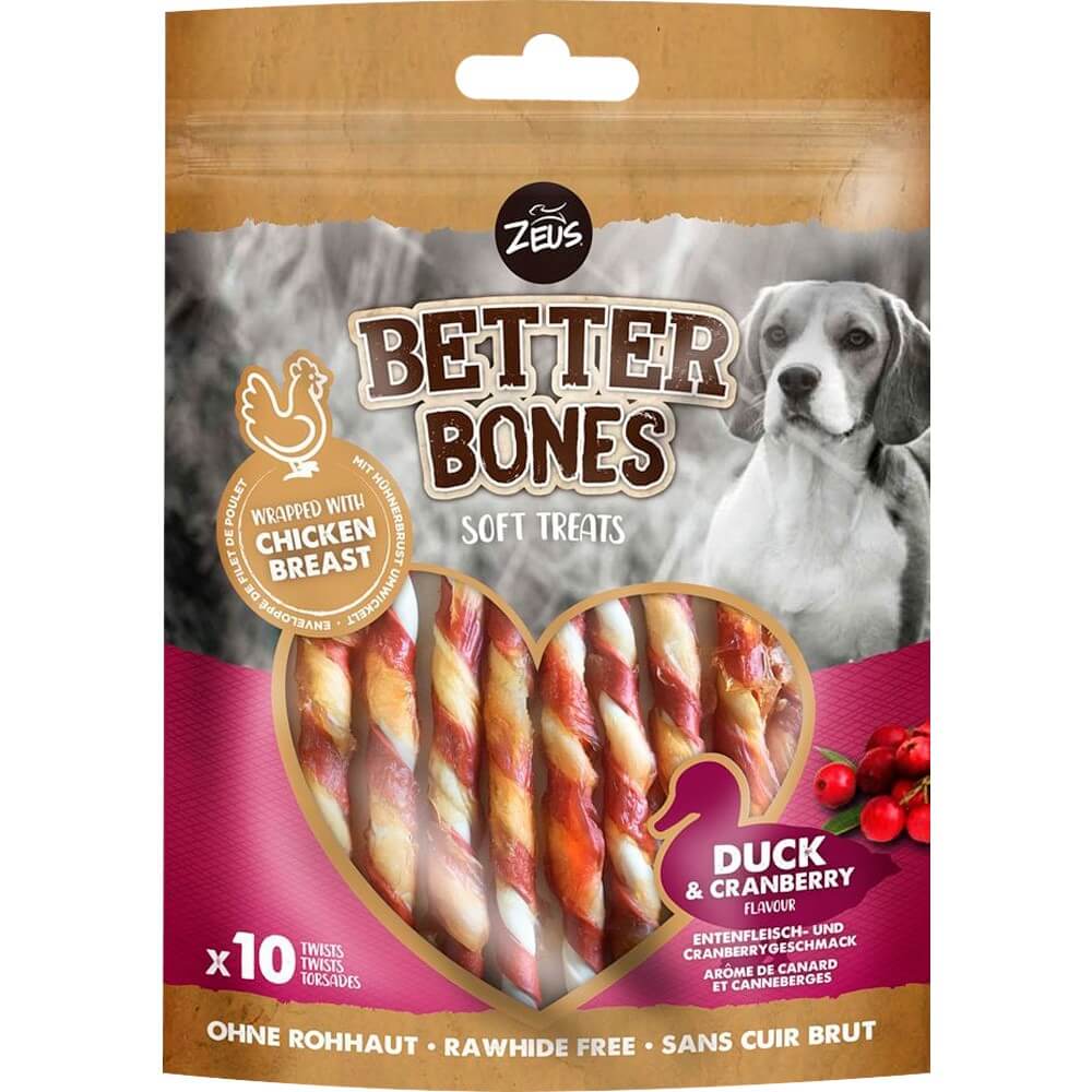 Snack para Perro Zeus Better Bones Palitos Pato Unidad