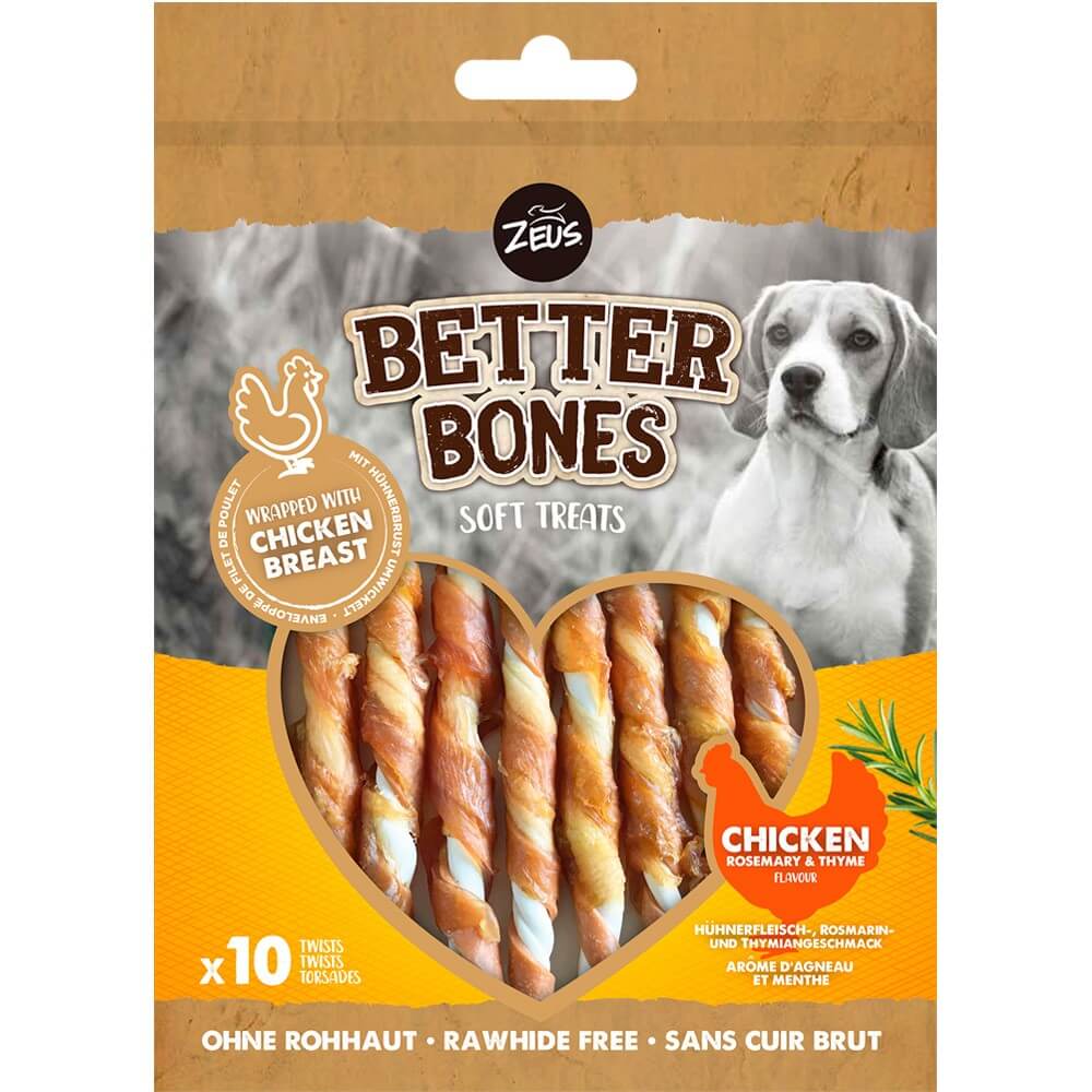 Snack para Perro Zeus Better Bones Palitos Pollo Unidad