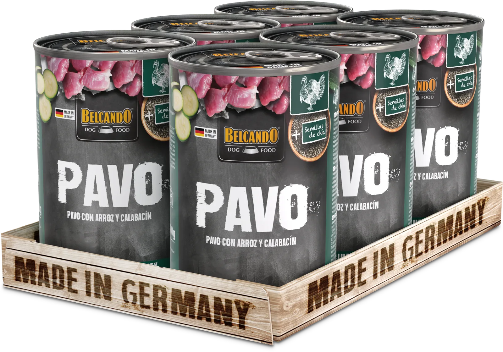 Lata Belcando Qs Pavo 6X