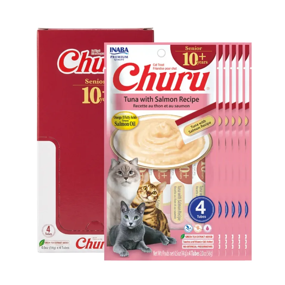 Caja Churu Cat Senior Atun&Salmon (USA694)