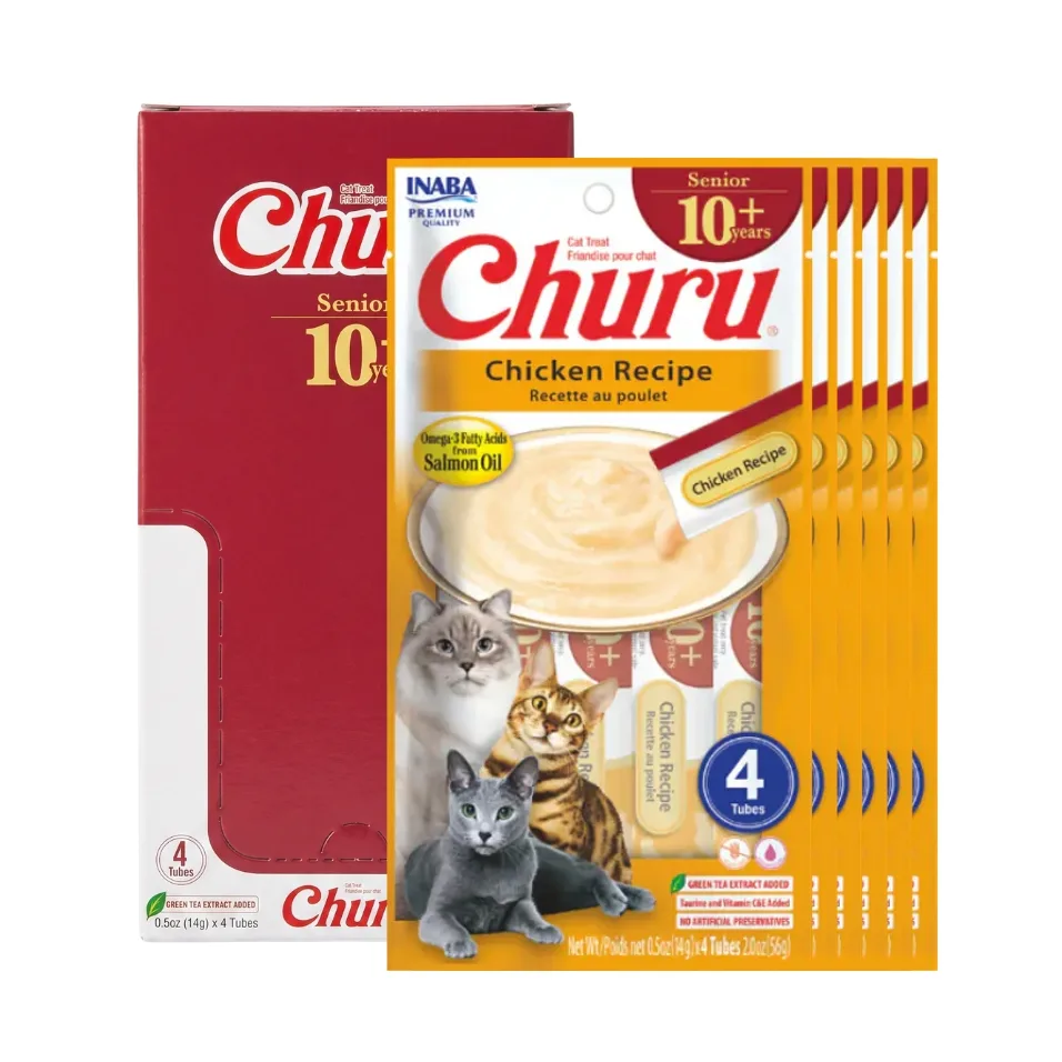 Caja Churu Cat Senior Pollo (USA695)