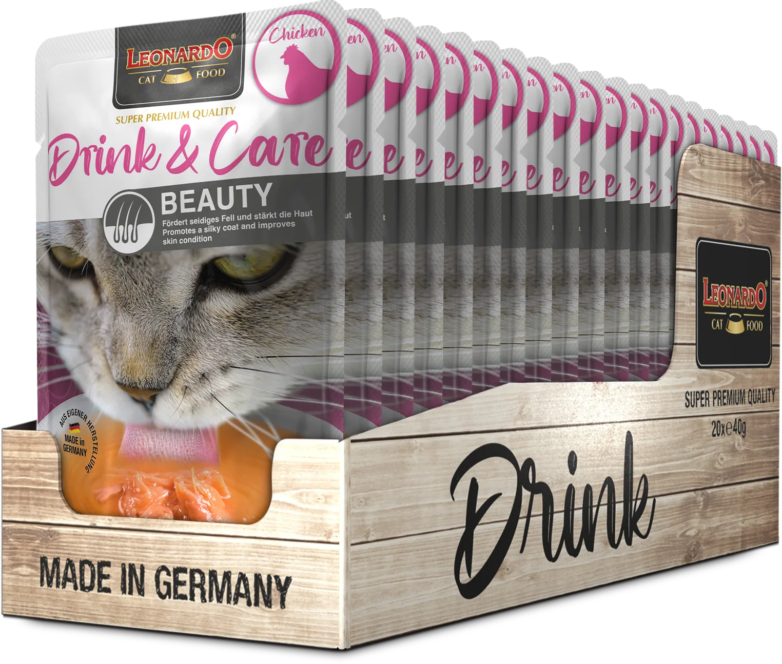 Sopa Leonardo Drink&Care Beuty X 20