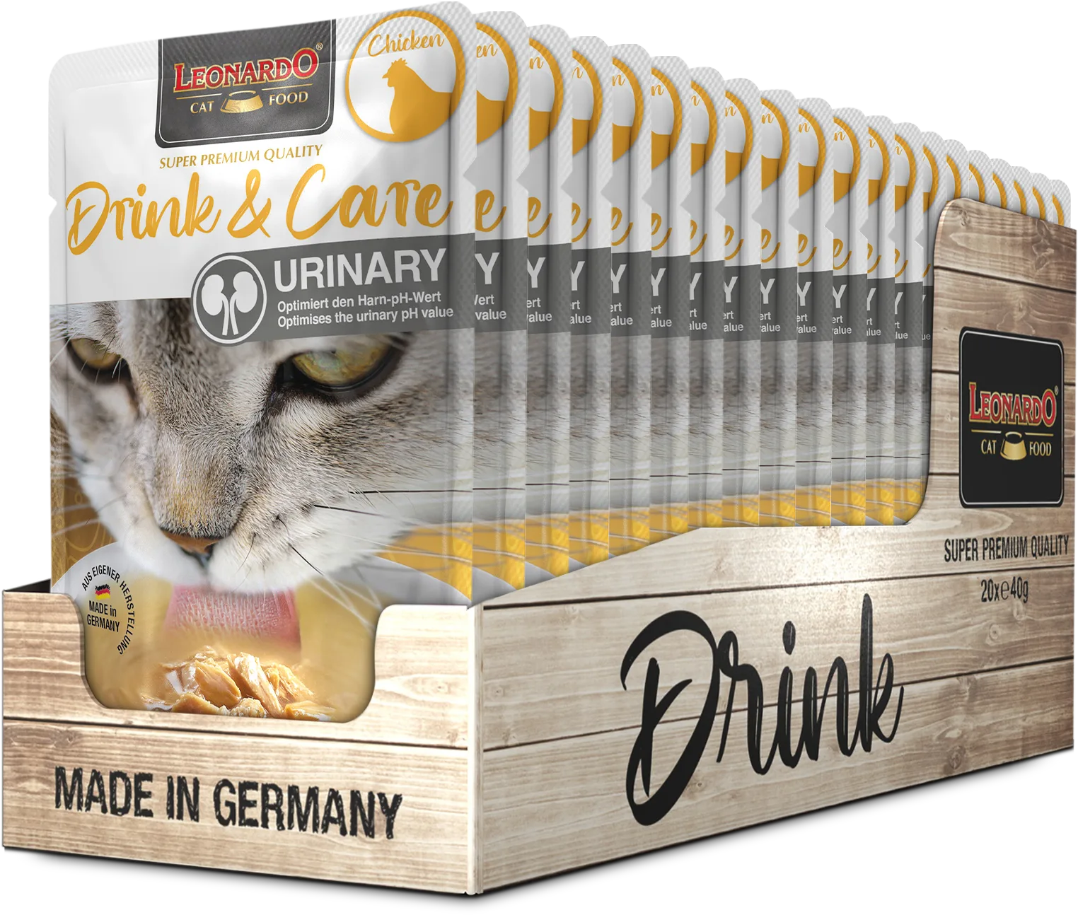 Sopa Leonardo Drink&Care Urinary X 20
