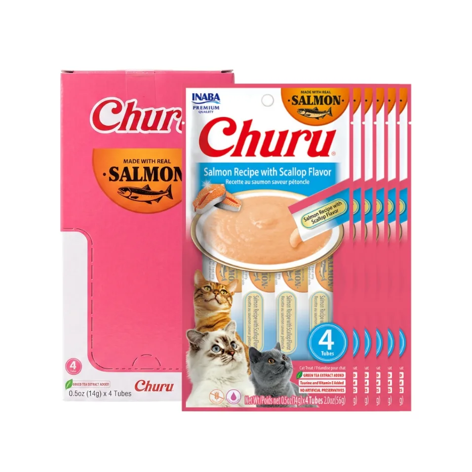 Caja Churu Cat Salmon&Scallop(USA679)