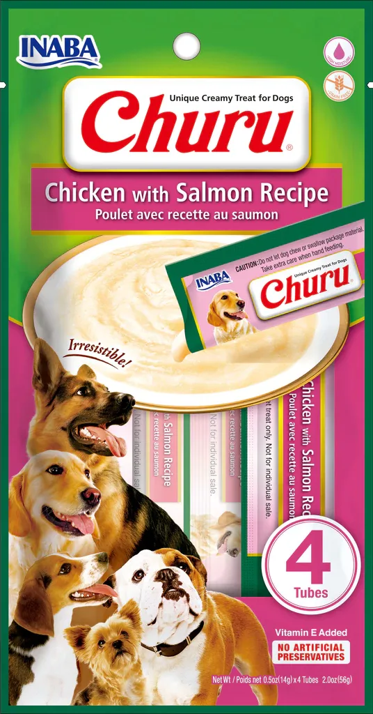 Churu Dog Chicken Salmón Unidad
