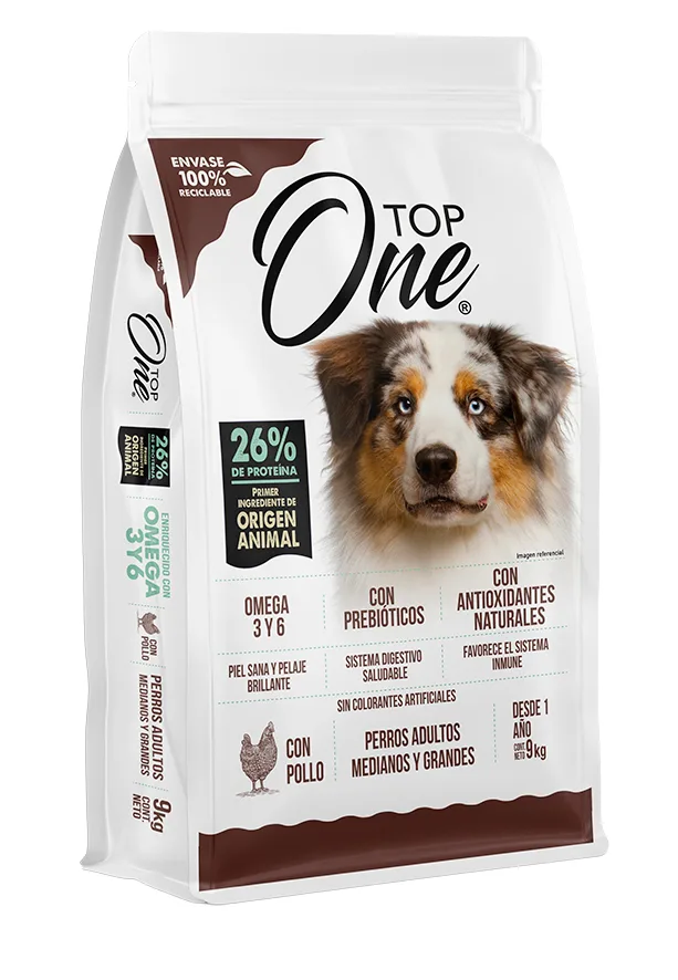 Top One Perro Adulto Razas Medianas Y Grandes
