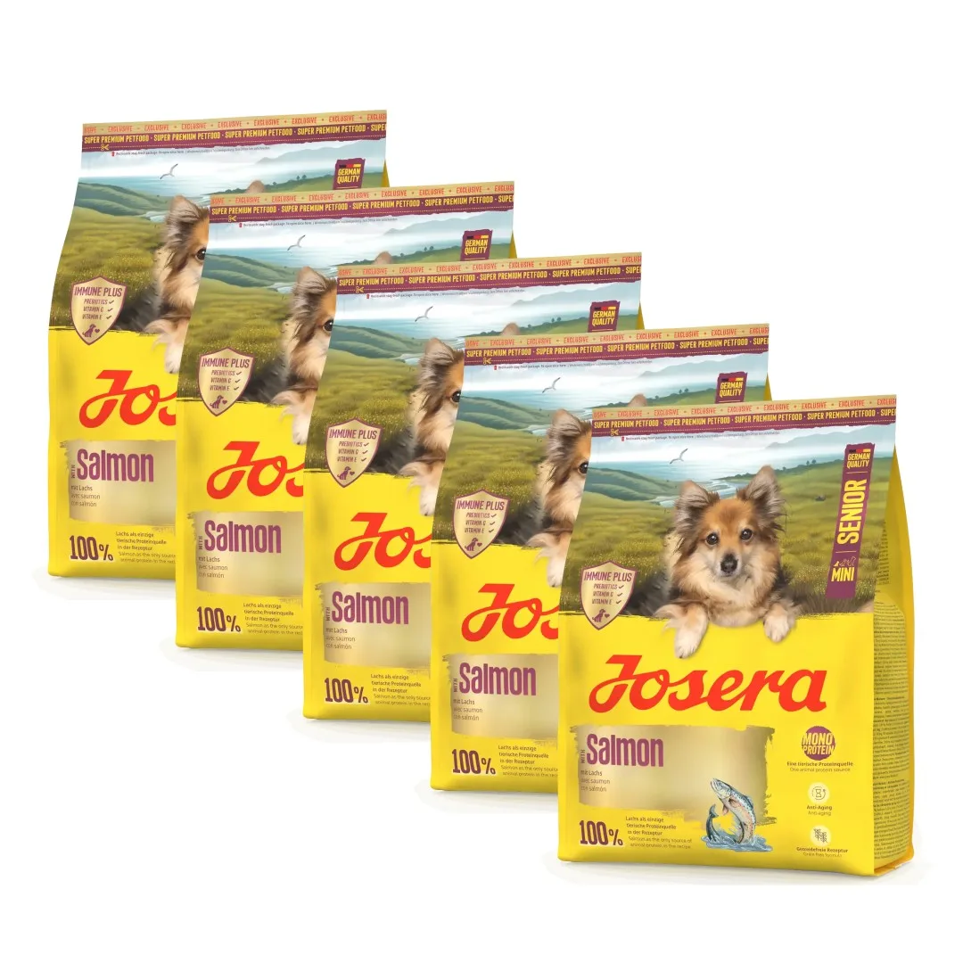 Josera Perro Mini Senior Salmon 5X Display