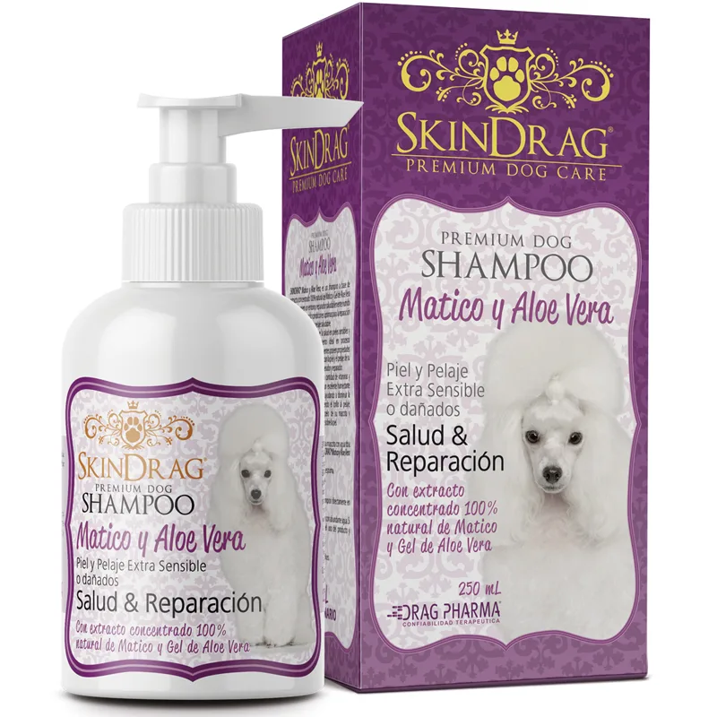 Shampoo SkinDrag Matico y Aloe Vera