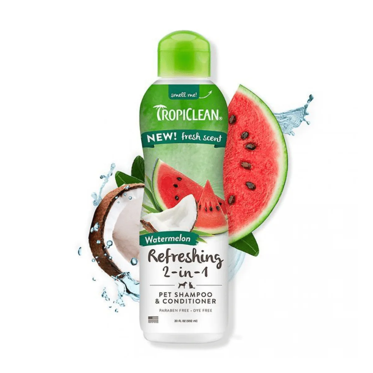 Shampoo y Acondicionador Tropiclean Watermelon (TR-118)