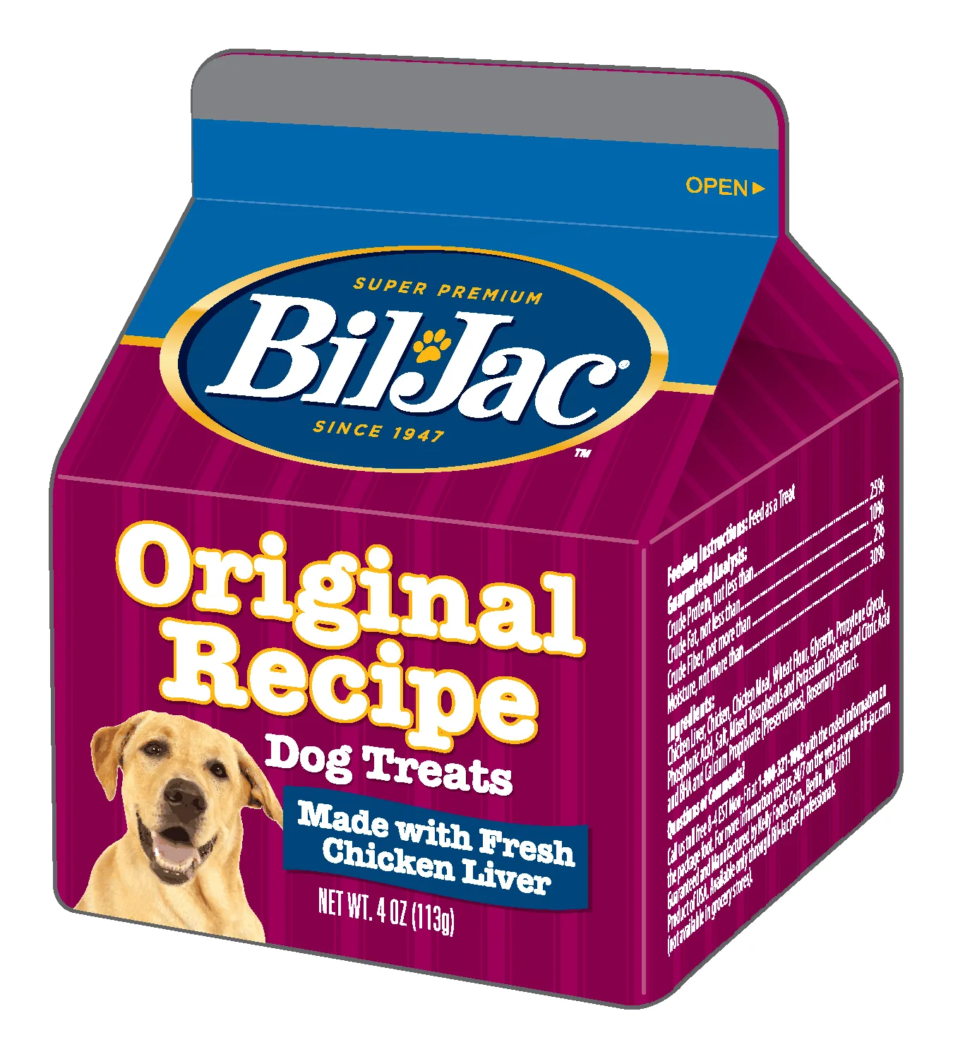Snack Bil Jac Liver Treats For Dogs Unidad
