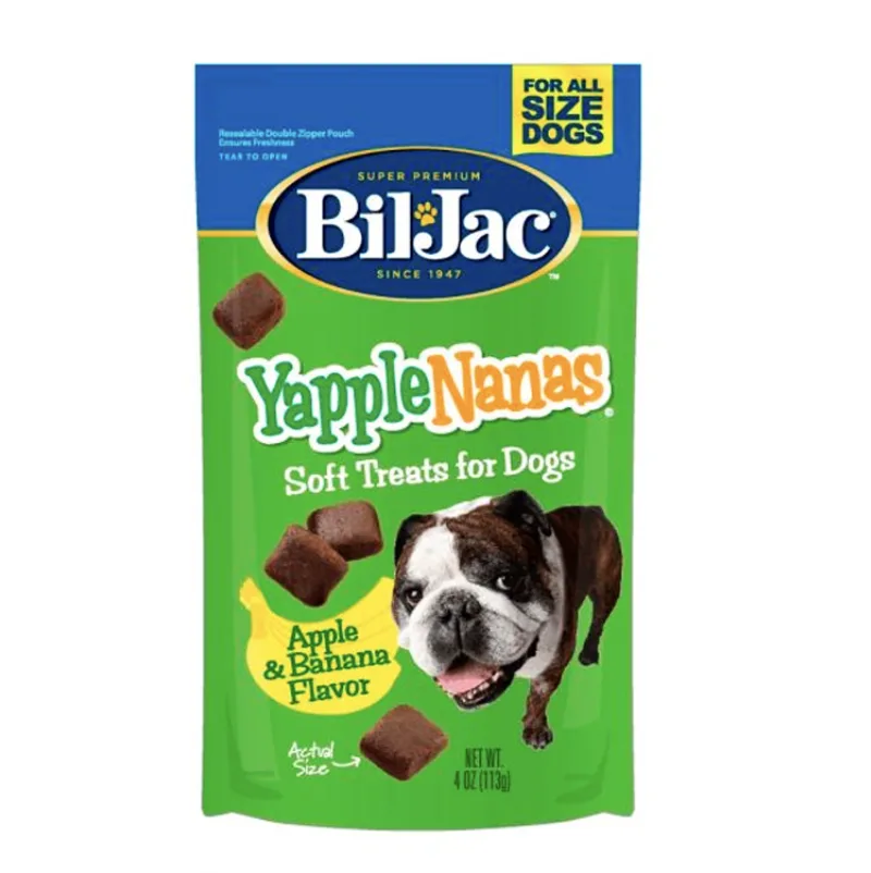 Snack Bil Jac Treats Yapple Nanas Unidad