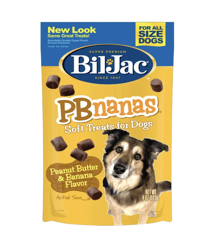 Snack Bil Jac Treats PB Nanas Unidad