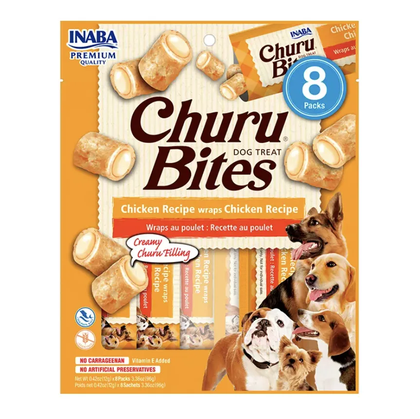 Churu Dog Bites Pollo 8 Tubos