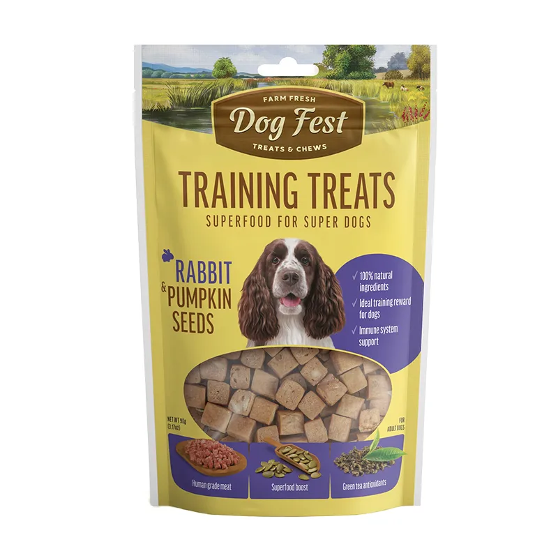 Snack Perro Dog Fest Conejo Semillas de Calabaza