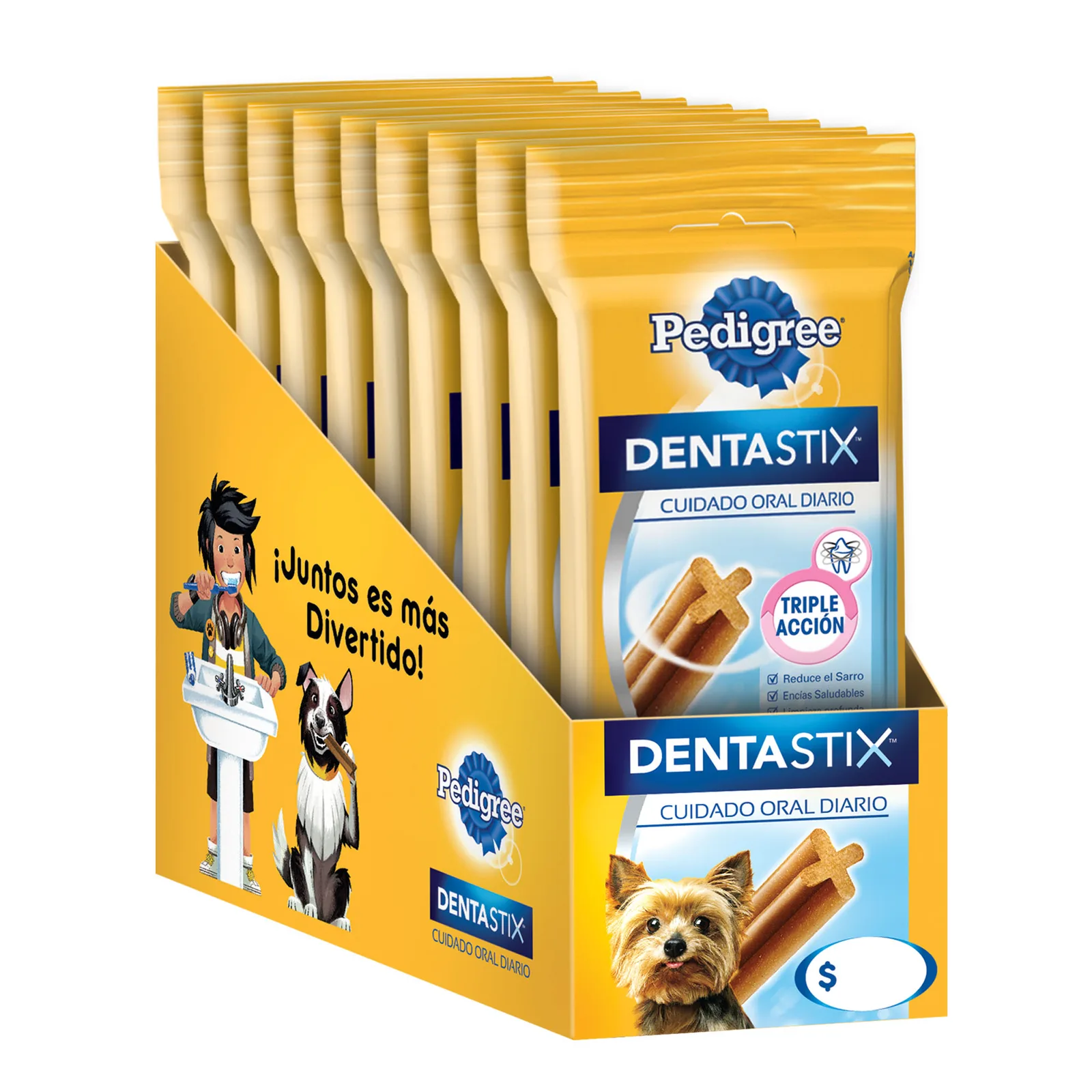 Caja Dentastix Razas Pequeñas 18x