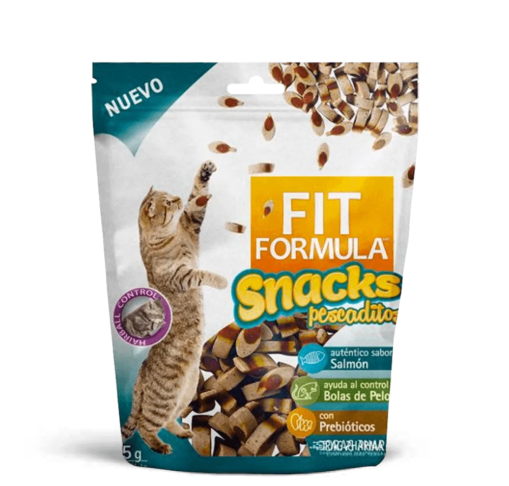 Display Snack Fit Gato Pescaditos 8x