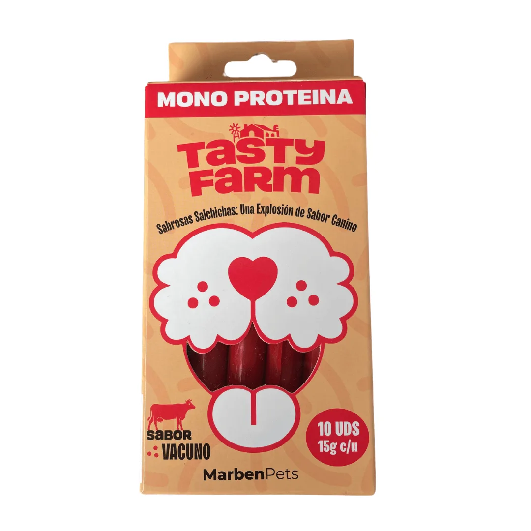 Caja Snack Salchichas Monoproteica Vacuno (TFS03)