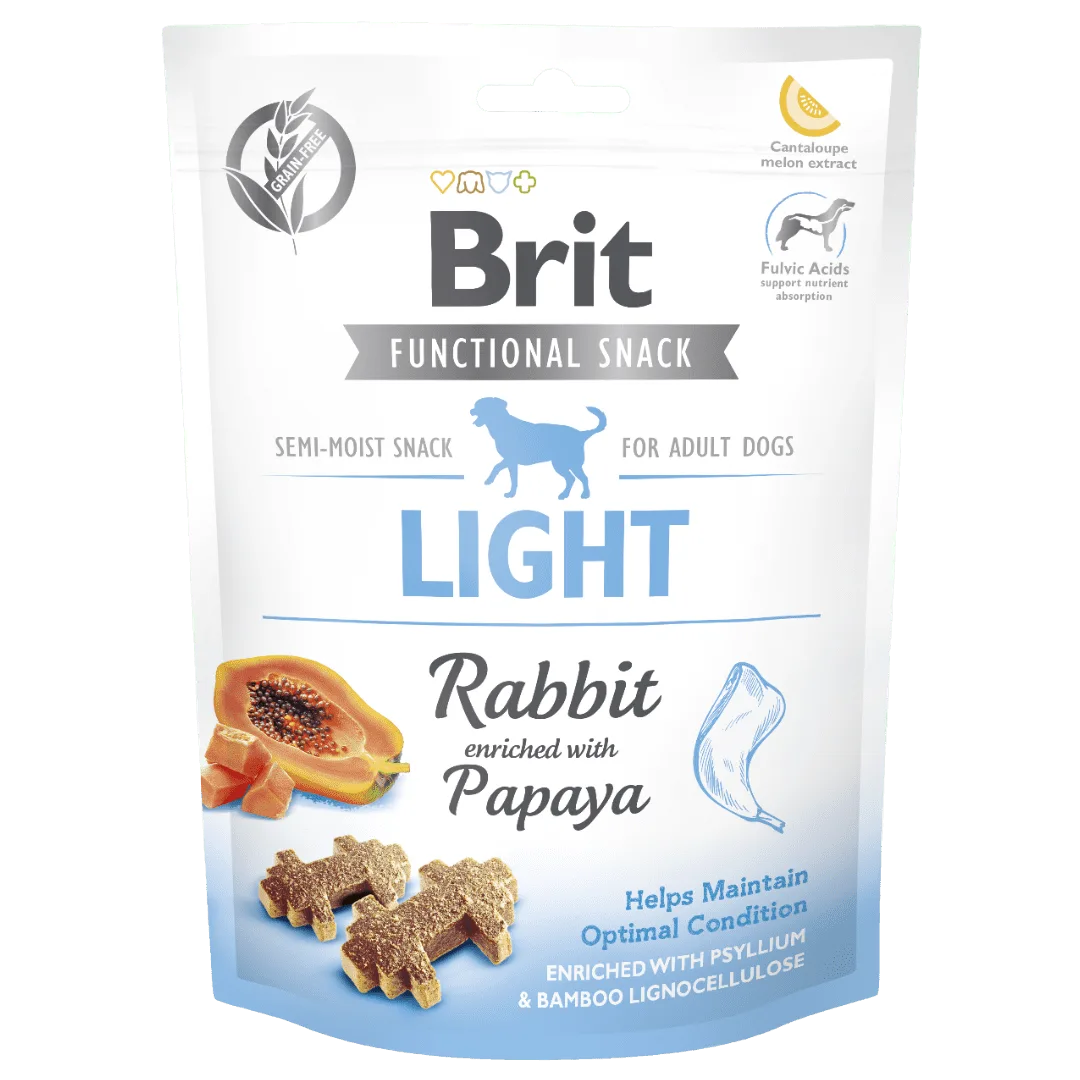 Snack Perro Brit Care Dog Light Rabbit & Papaya