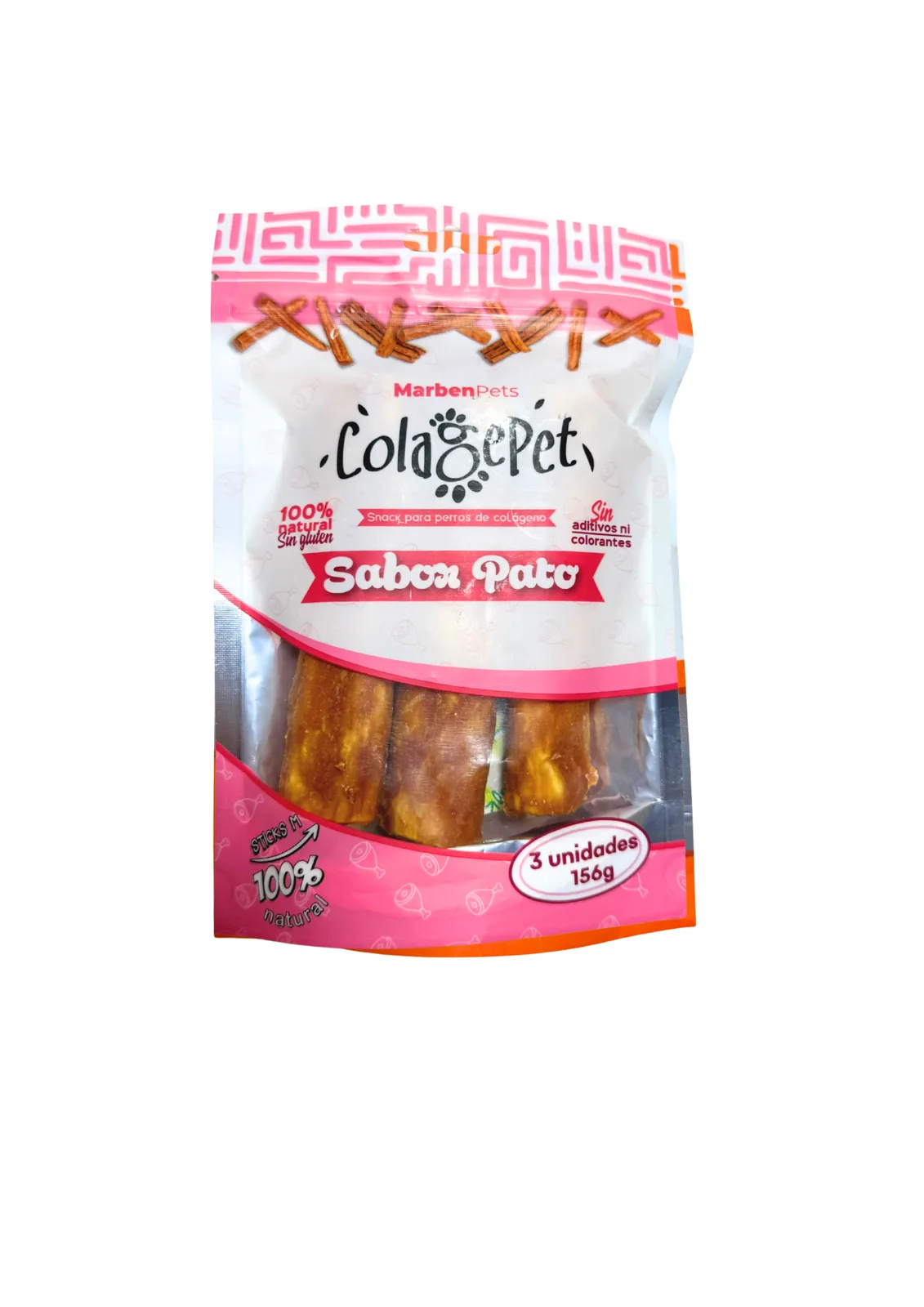 Snack para Perro Colagepet Pato 3 Unidades (CL02M) – Marben Pets