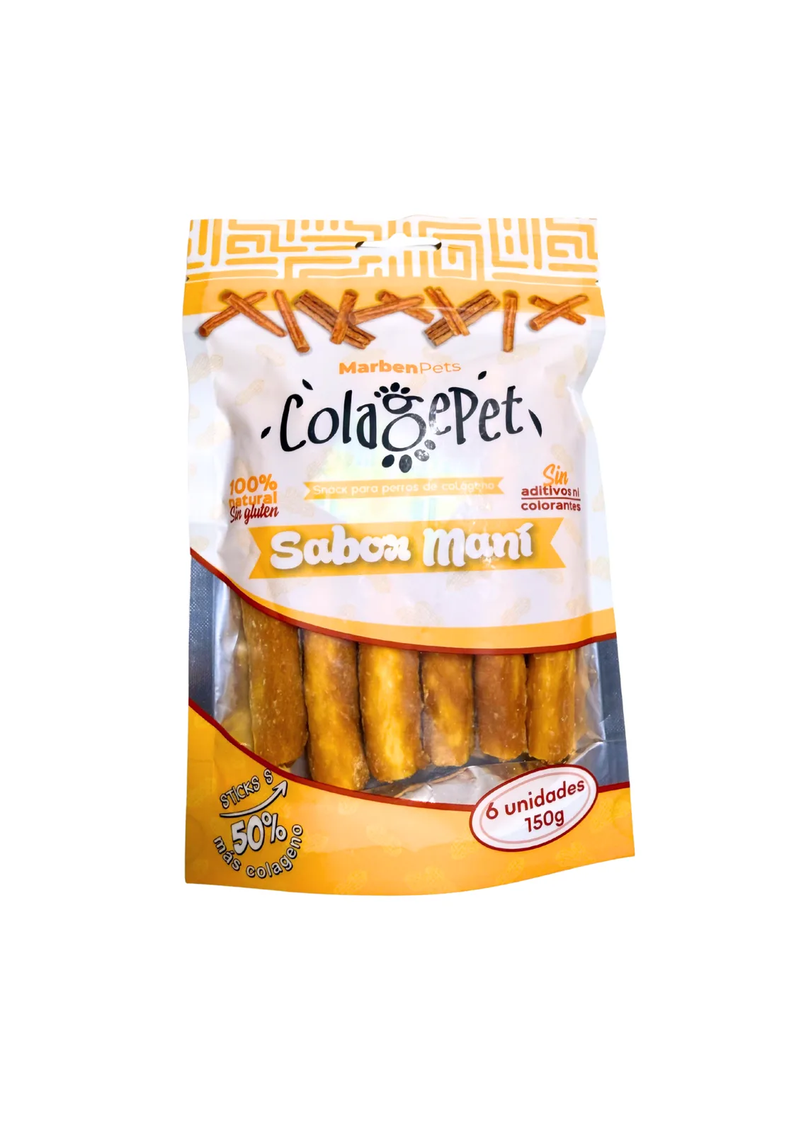 Snack para Perro Colagepet Maní 3 Unidades (CL04M)