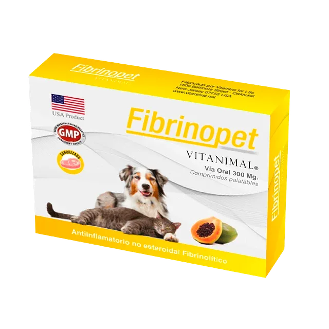 Fibrinopet 10 Comprimidos